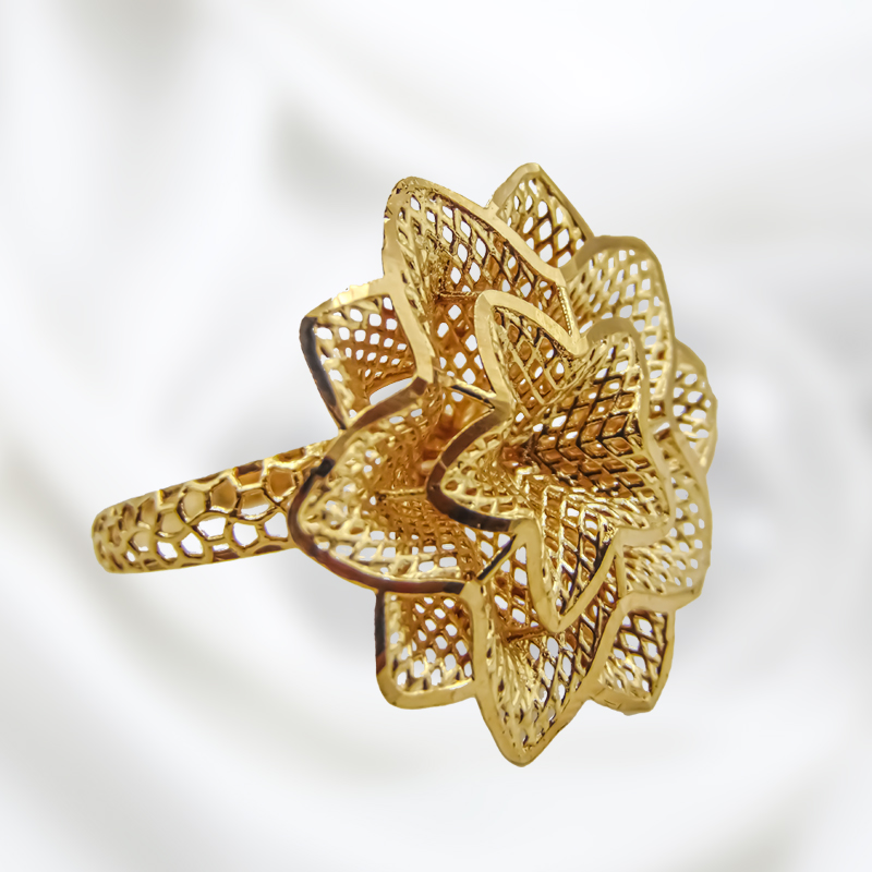 gold umbrella ring for women