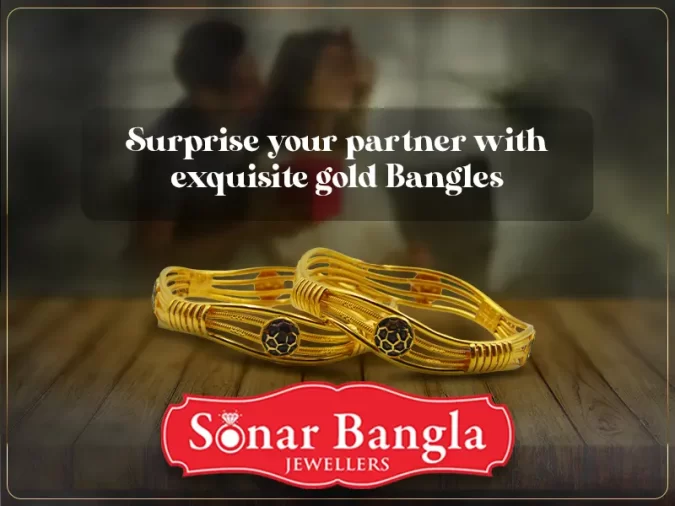 Exquisite Gold Bangles For Your Better Half