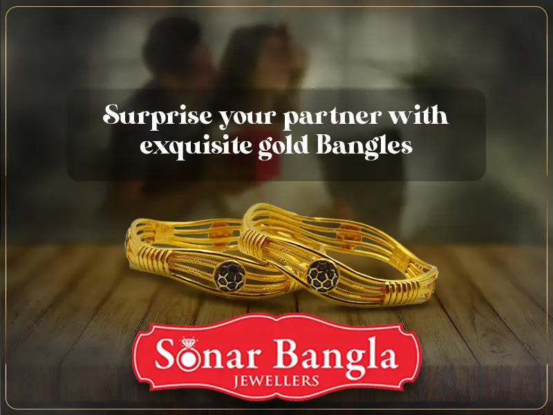 Gold Bangles By Sonar Bangla Jewellers