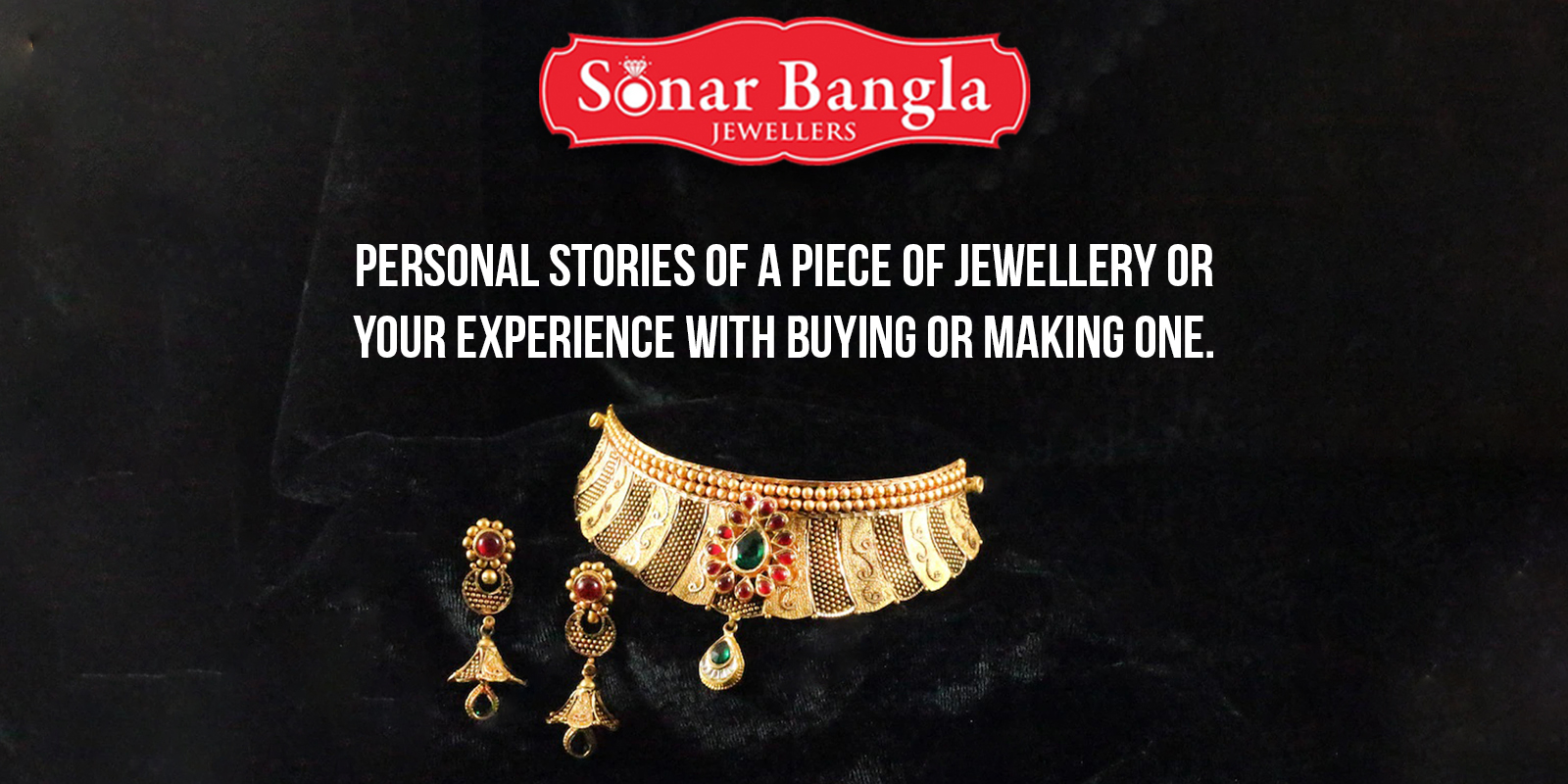 Personal stories of a piece of jewellery or your experience with buying or making one.