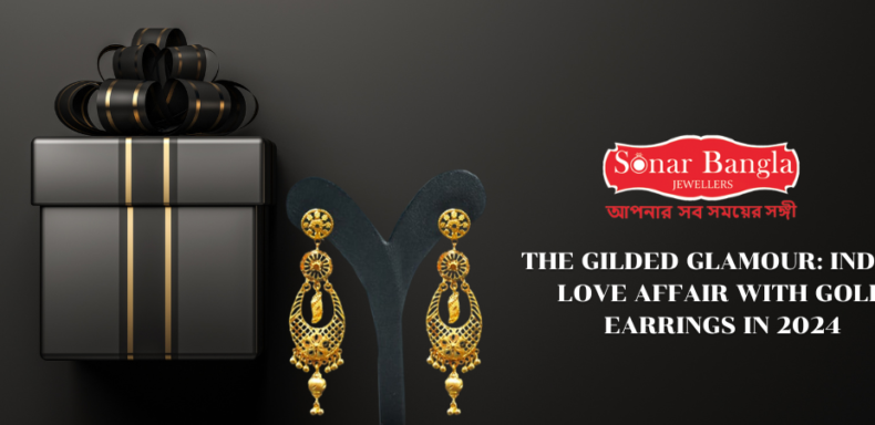 The Gilded Glamour India's Love Affair with Gold Earrings in 2024